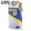 Dres Indiana Pacers Prilagođeni Nike 2025-26 City Edition Bijela Swingman - Dječji